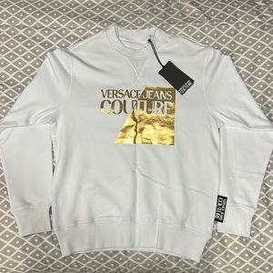 VERSACE JEANS COUTURE
Metallic-Logo Sweatshirt